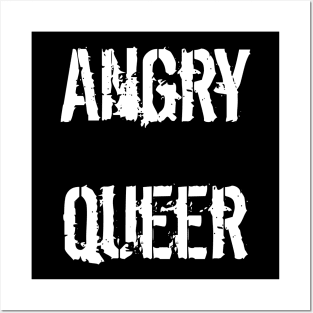 Angry queer Posters and Art